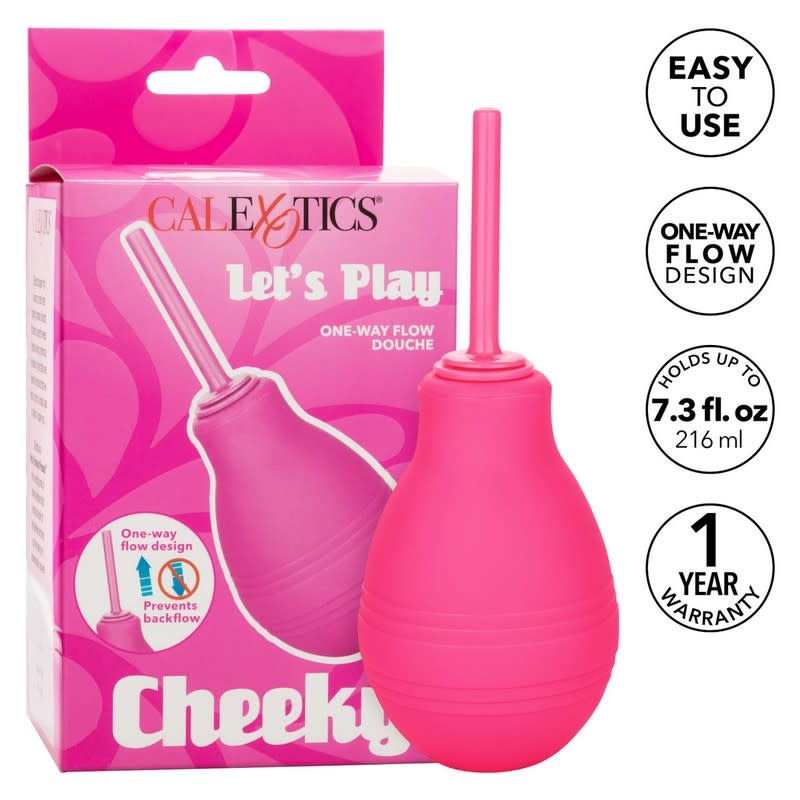 Cal Exotics Cheeky One-Way Flow Douche (Pink)