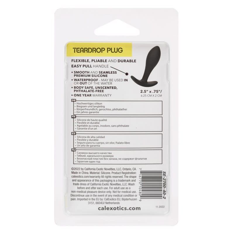 Cal Exotics Boundless Teardrop Plug