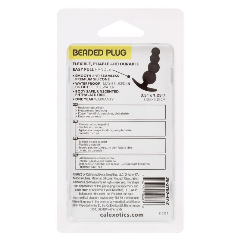 Cal Exotics Boundless Beaded Plug