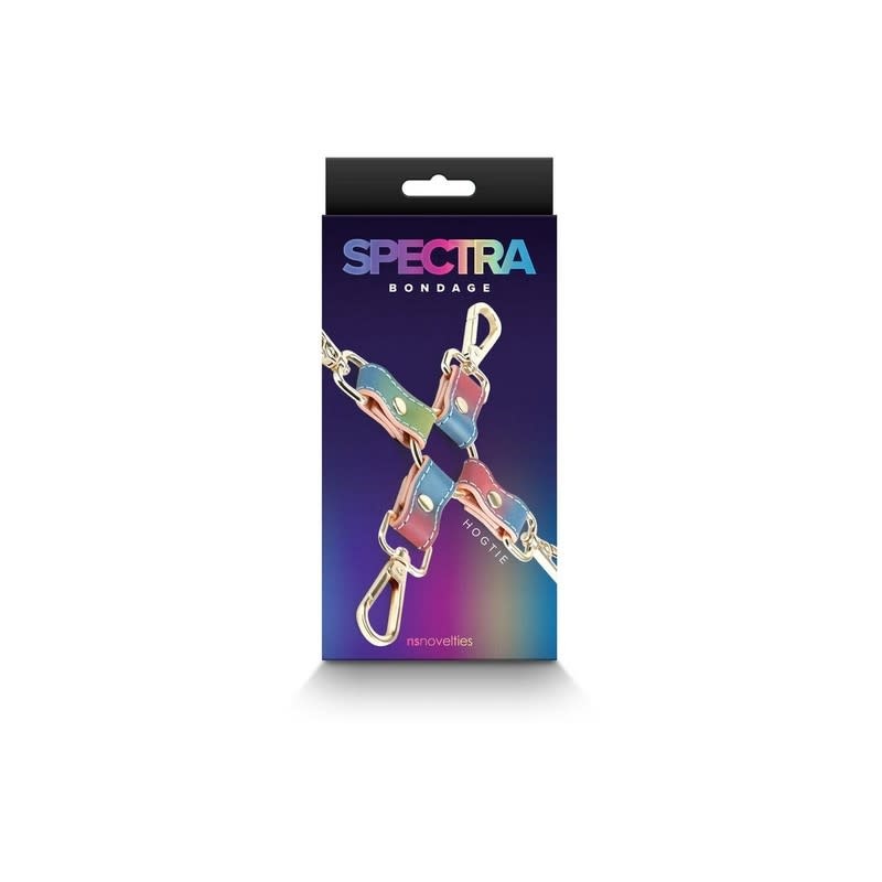 NS Novelties Spectra Bondage: Rainbow Hog Tie