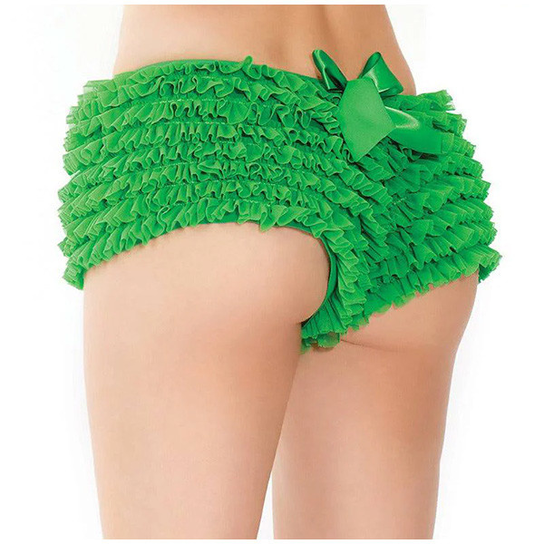 Coquette International Lingerie Last Tango Booty Shorts (Green)