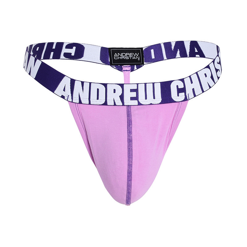 Andrew Christian Menswear Happy G-String w/ ALMOST NAKED (Crocus)
