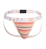Andrew Christian Menswear Desert Stripe Jock w/ ALMOST NAKED