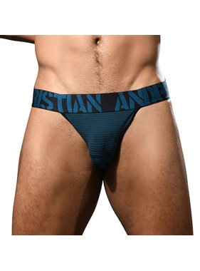 Andrew Christian Menswear Hanover Stripe Jock w/ ALMOST NAKED