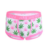 Andrew Christian Menswear Cannabis Boxer w/ ALMOST NAKED