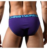 Andrew Christian Menswear ALMOST NAKED Hang-Free Brief (Purple)