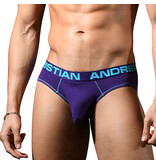 Andrew Christian Menswear ALMOST NAKED Hang-Free Brief (Purple)