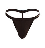 Andrew Christian Menswear "SEX" Bamboo Thong w/ ALMOST NAKED (Brown)