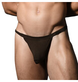 Andrew Christian Menswear "SEX" Bamboo Thong w/ ALMOST NAKED (Brown)