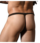 Andrew Christian Menswear "SEX" Bamboo Thong w/ ALMOST NAKED (Brown)