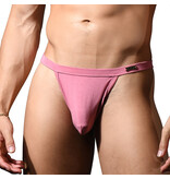 Andrew Christian Menswear "SEX" Bamboo Thong w/ ALMOST NAKED (Pink)