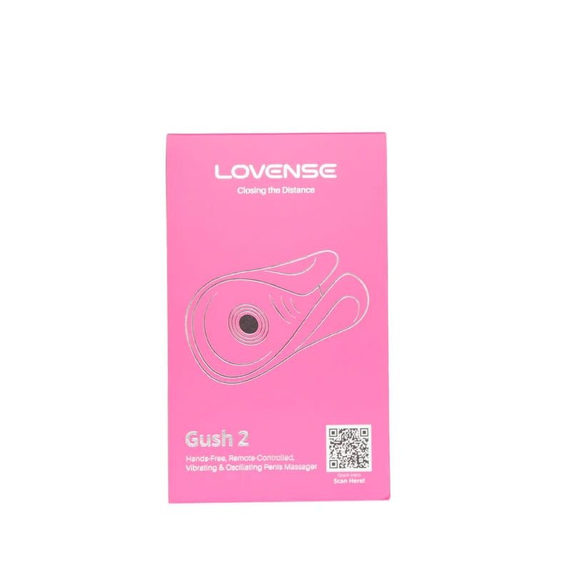 Lovense Toys Lovense Gush 2: Remote Controlled Vibrating and Oscillating Penis Massager