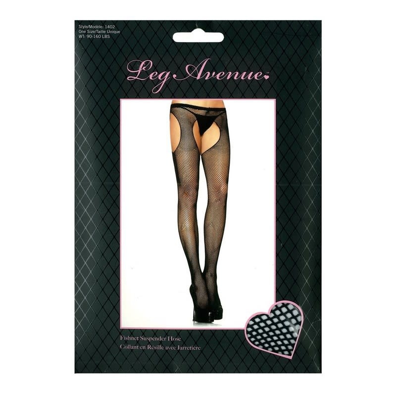 Leg Avenue Harley Fishnet Suspender Hose