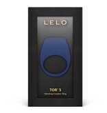 LELO Pleasure Objects LELO Tor 3 Rechargeable App Enabled Cock Ring (Base Blue)