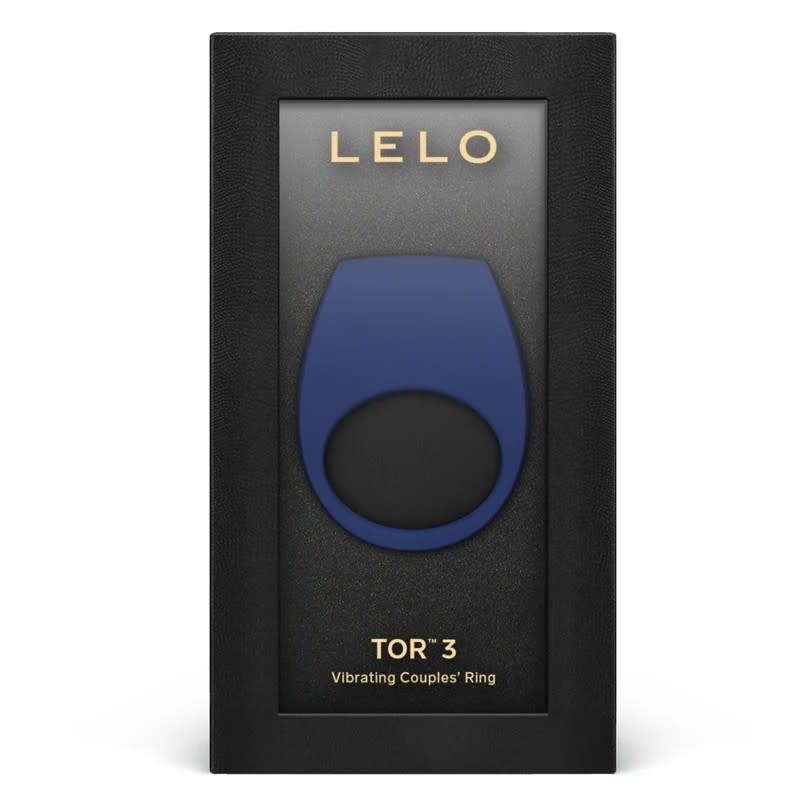 LELO Pleasure Objects LELO Tor 3 Rechargeable App Enabled Cock Ring (Base Blue)