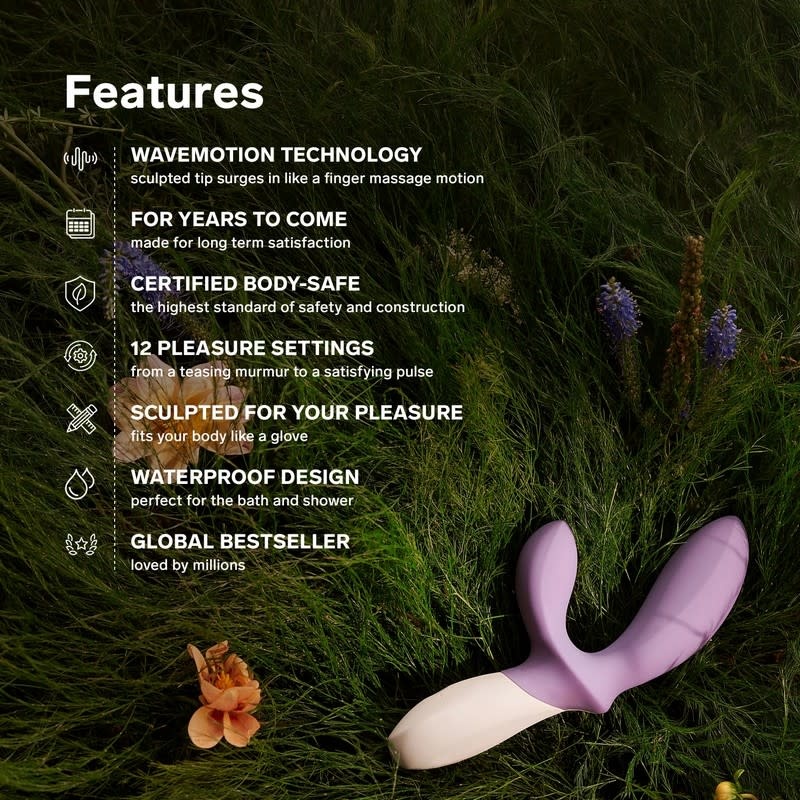 LELO Pleasure Objects Lelo Loki Wave 2 Prostate Massager (Base Blue)