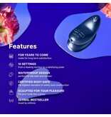LELO Pleasure Objects LELO Nea 3 Petite-Sized Massager (Alien Blue)