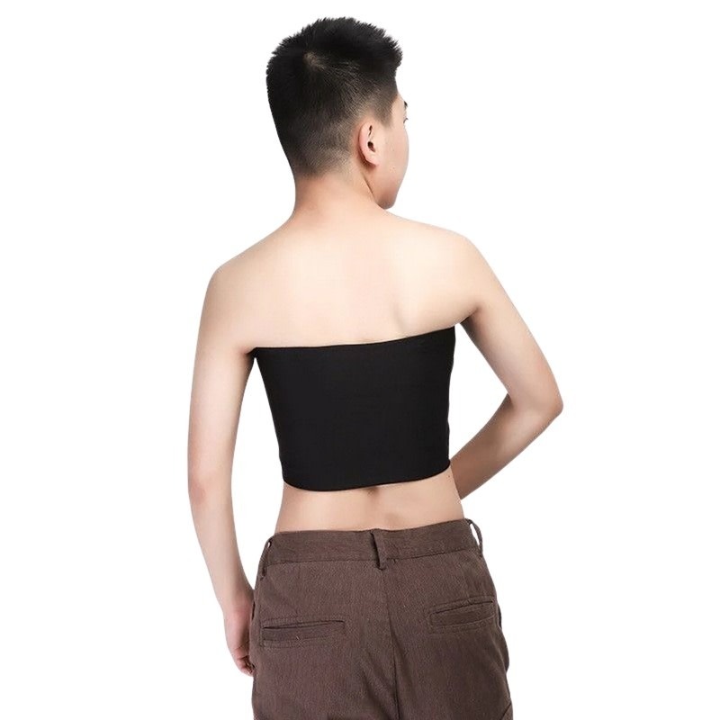 Voodoo Toys Gender Fluid Strapless Chest Binder (Black)