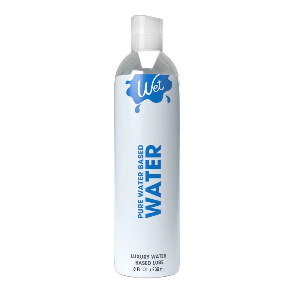 Wet Lubricants Wet Water-Based Lubricant 8 oz (236 ml)