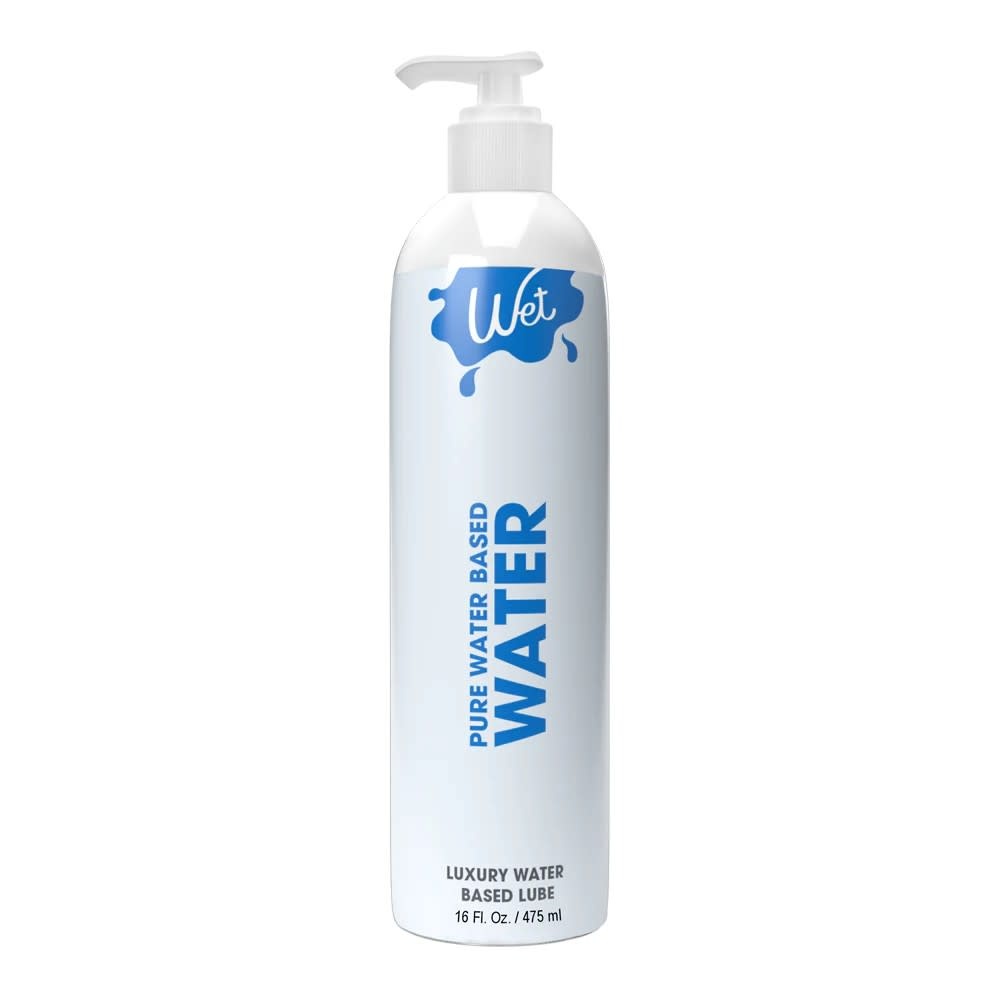 Wet Lubricants Wet Water-Based Lubricant 16 oz (475 ml)