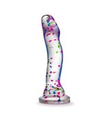 Blush Novelties Neo Elite Hanky Panky Confetti Glow Dildo