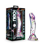Blush Novelties Neo Elite Hanky Panky Confetti Glow Dildo