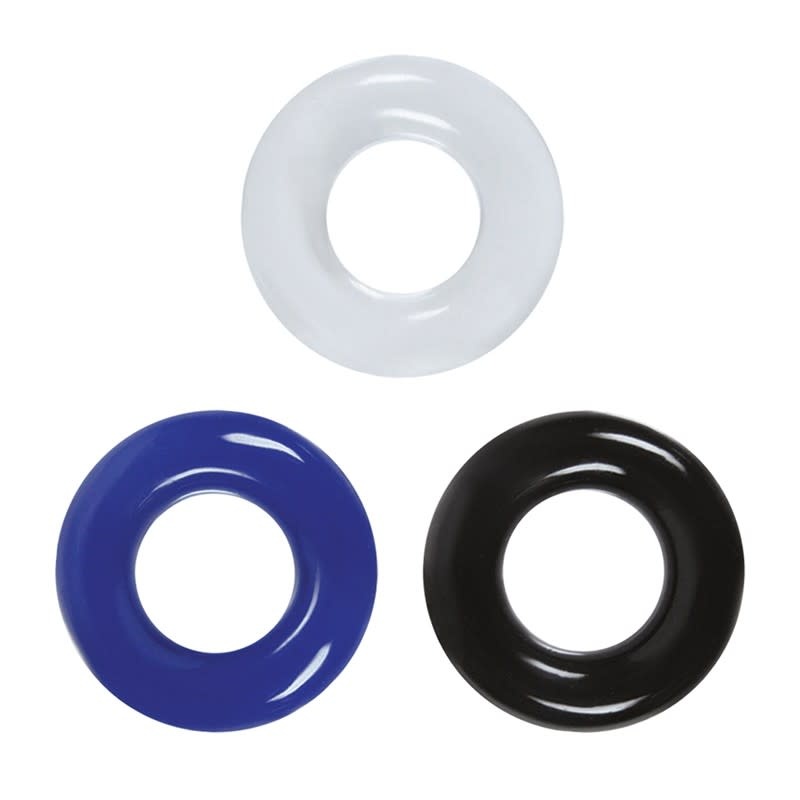 NS Novelties Renegade Stamina Rings 3 Pack