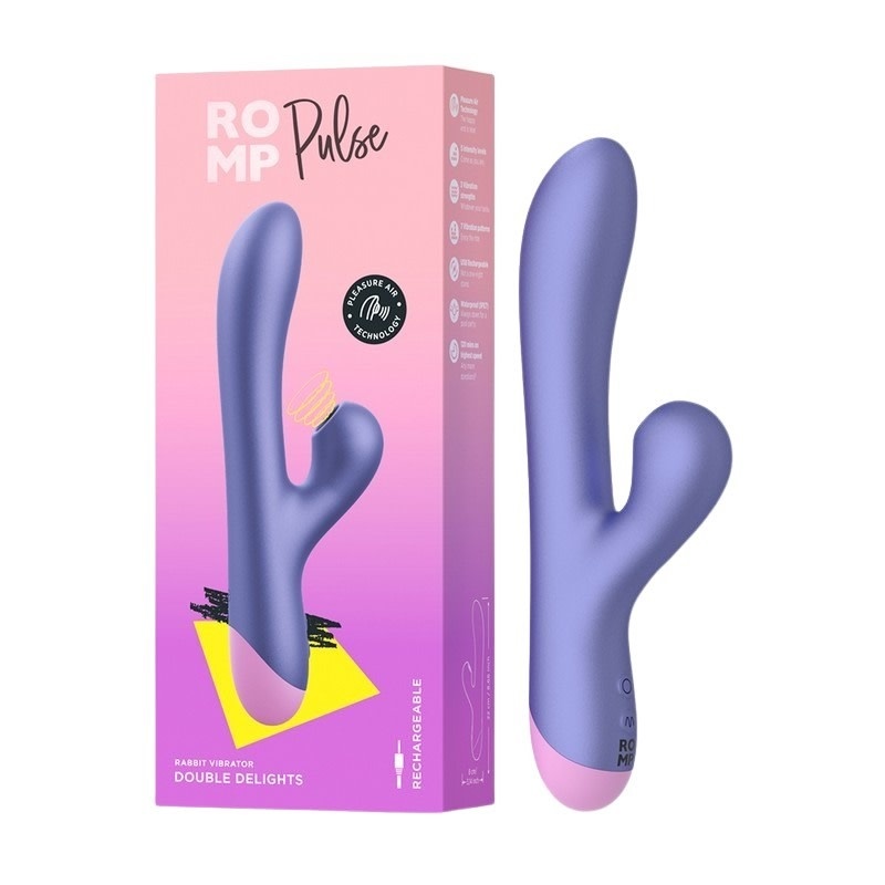 WOW Tech International Romp: Pulse Dual Air Pulse & Vibrator