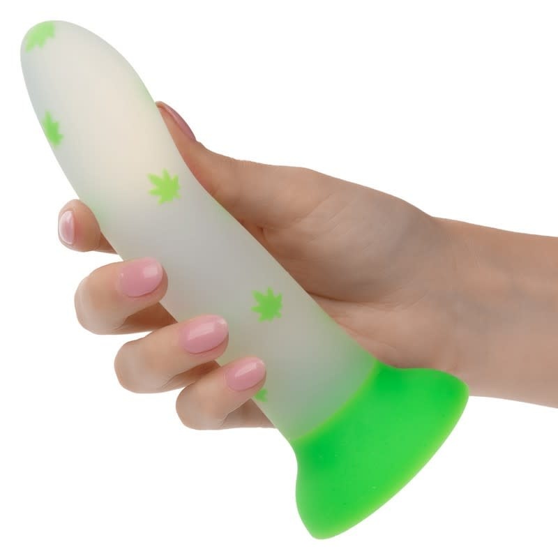 Cal Exotics Glow Stick Leaf Glow in the Dark Dildo