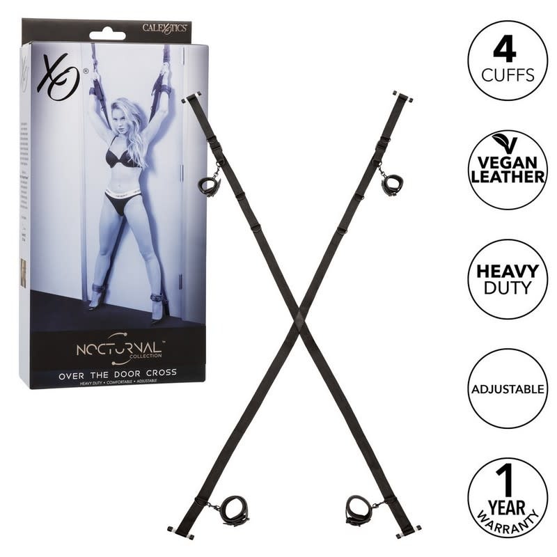 Cal Exotics Nocturnal Collection: Over the Door Cross