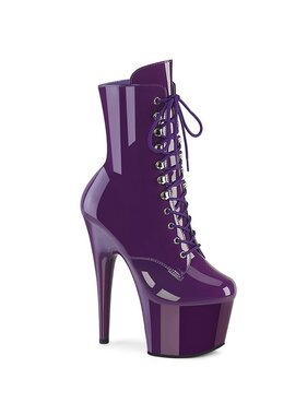 Pleaser USA ADORE-1020 Platform Lace-Up Front Ankle Boot