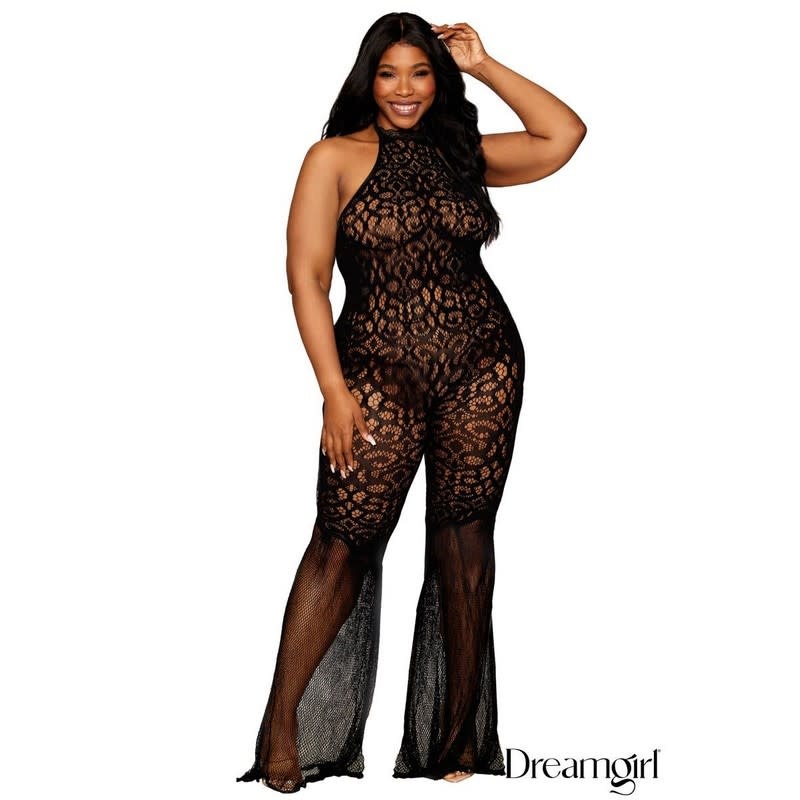 Dreamgirl Lingerie Bell Bottom Bodystocking