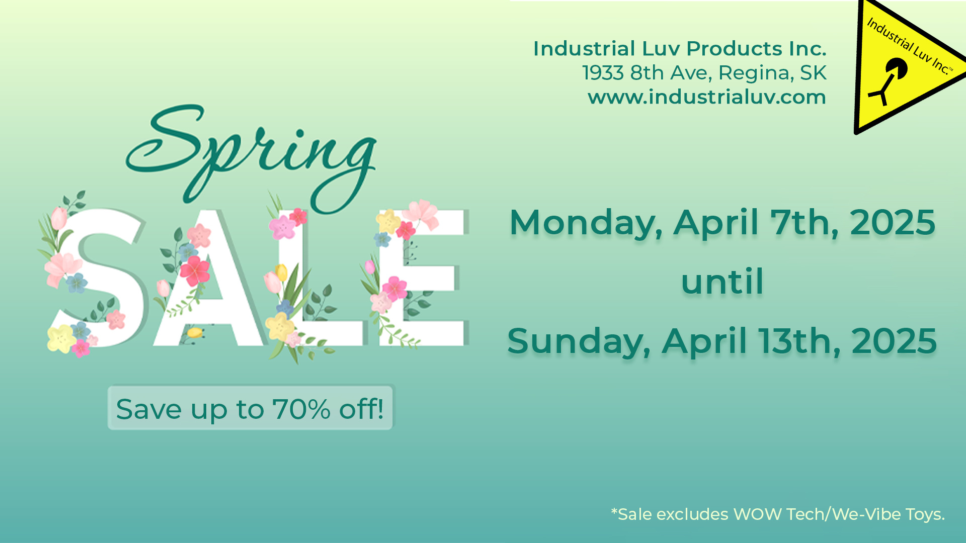Spring Clearance Event