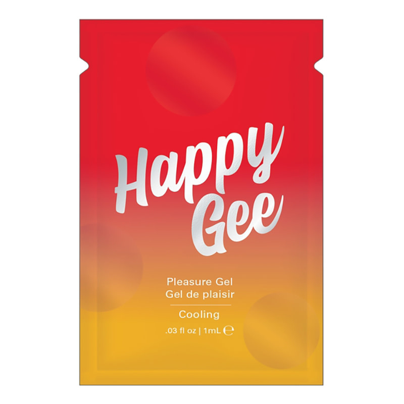 Jelique Products Inc Happy Gee G-Spot Cooling Pleasure Gel 0.03oz (1 ml) Foil Pack