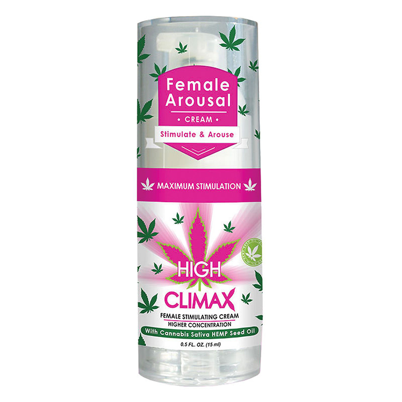 High Climax Female Stimulant w/Hemp Seed Oil 0.5 oz (15 ml)