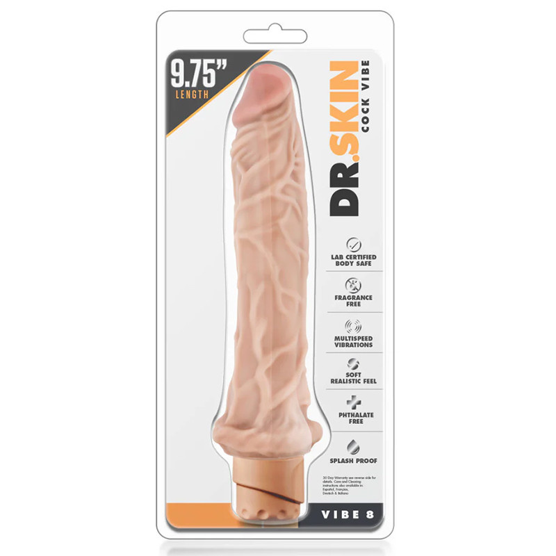 Blush Novelties Blush Dr. Skin: Vibe 8 (Beige)