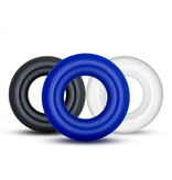 Blush Novelties Stay Hard Donut Cock Rings (Tricolor)