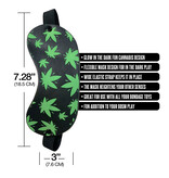 Global Novelties LLC Stoner Vibes: Glow in the Dark Blindfold