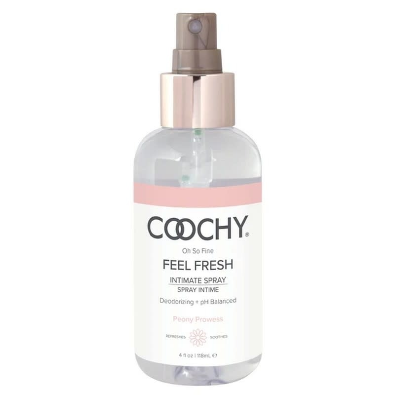 Classic Brands Coochy Oh So Fine Feel Fresh Intimate Spray Peony Prowess 4 oz (118 mL)