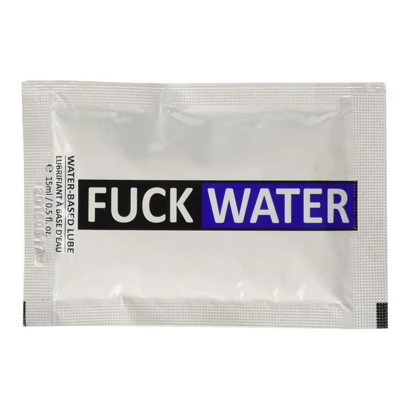 Non-Friction Products Canada FuckWater Water-Based Lubricant [Foil Pack] 0.5 oz (15 ml)
