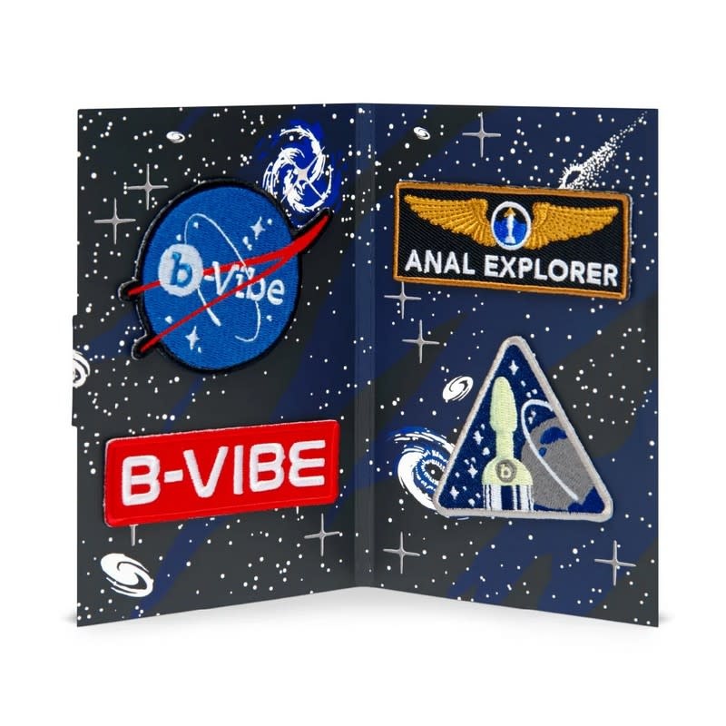 b-Vibe ASStronaut Glow-in-Dark Butt Play Set