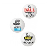 Hott Products Balls Deep Novelty Golf Balls