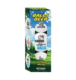 Hott Products Balls Deep Novelty Golf Balls