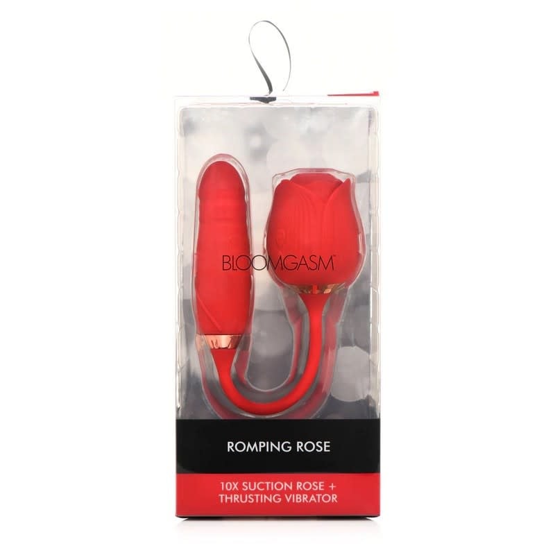 XR Brands Bloomgasm Romping Rose 10X Air Pulse & Thruster