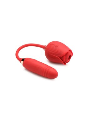 XR Brands Bloomgasm Romping Rose 10X Air Pulse & Thruster
