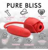 XR Brands Bloomgasm Romping Rose 10X Air Pulse & Thruster