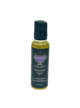 Kama Sutra SEX MAGNET Blue Lotus Pheromone Massage Oil 2 oz