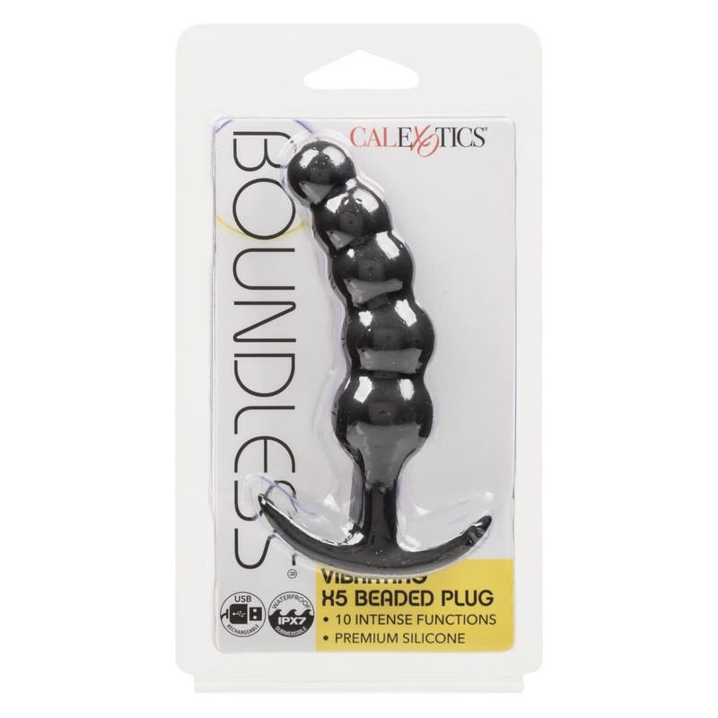 Cal Exotics Boundless Vibrating X5 Beaded Plug