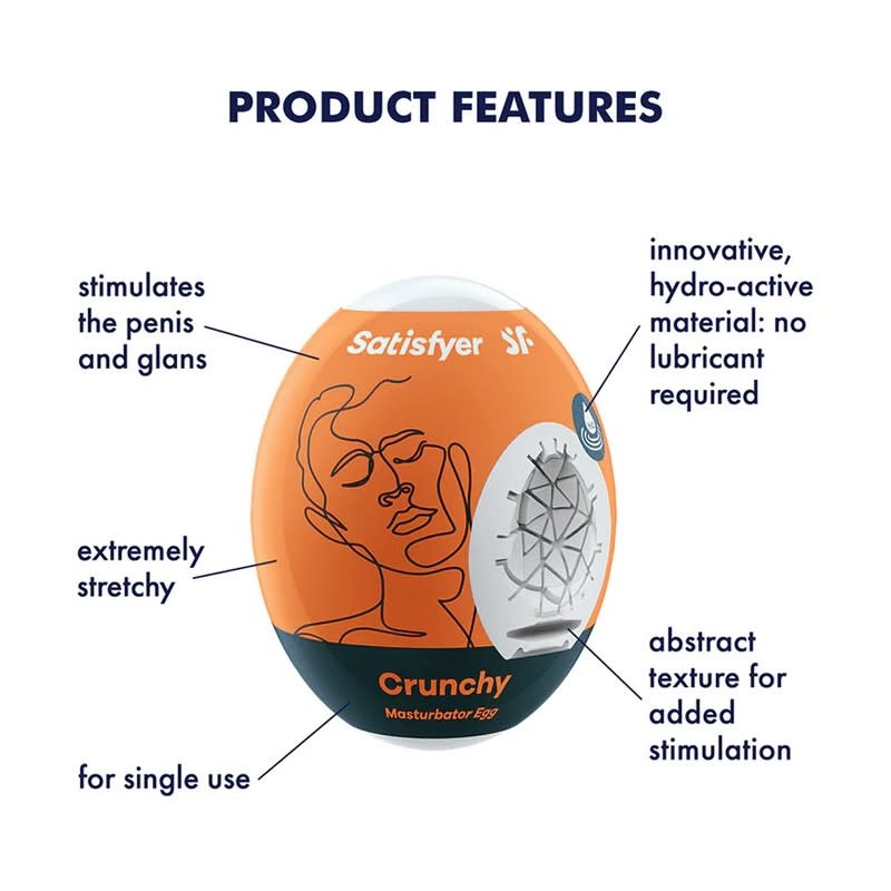 Satisfyer Satisfyer Masturbator Egg (Single)