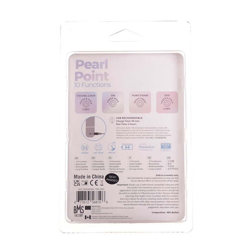 BMS Enterprises PowerBullet Pearl Point Bullet (Pearlescent)